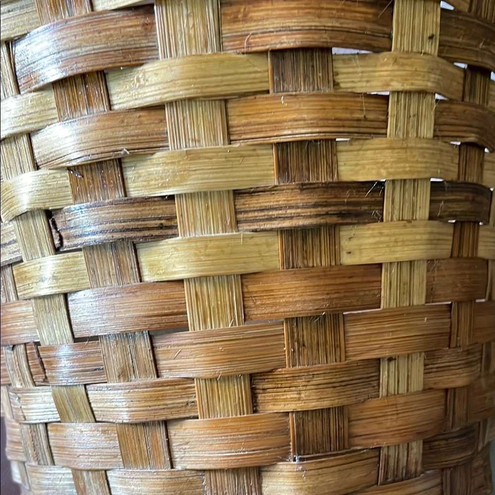 Natural Woven Basket Planter